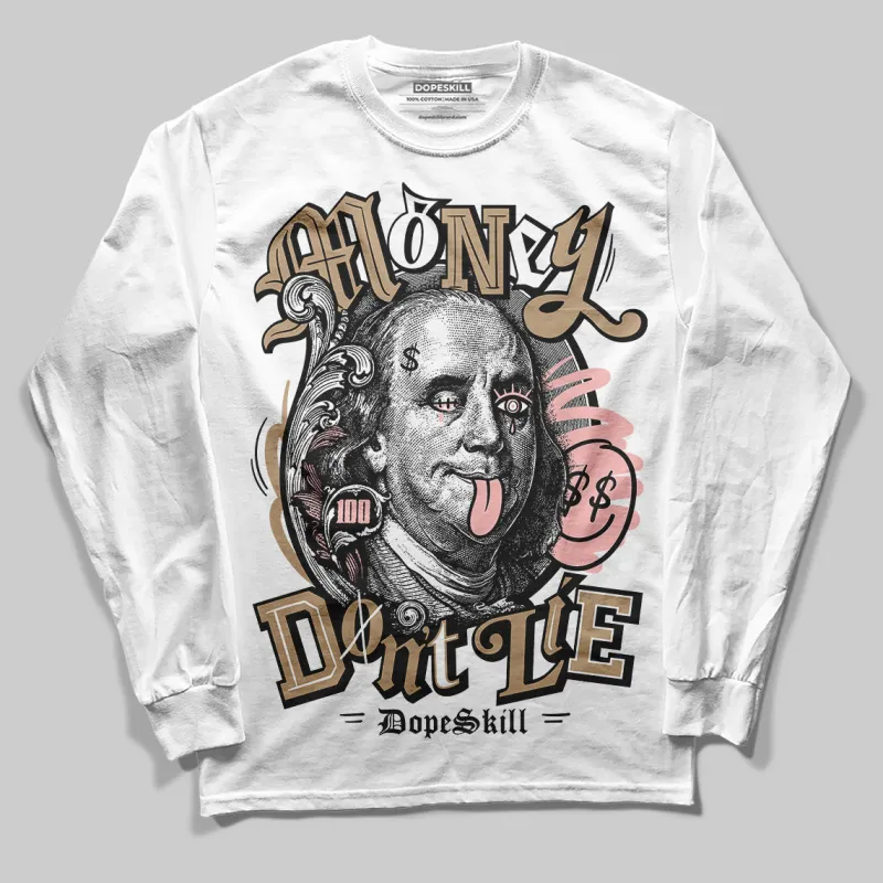 AIR FORCE 1 LINEN DopeSkill Long Sleeve T-Shirt Money Don't Lie Graphic sold by DopeSkill