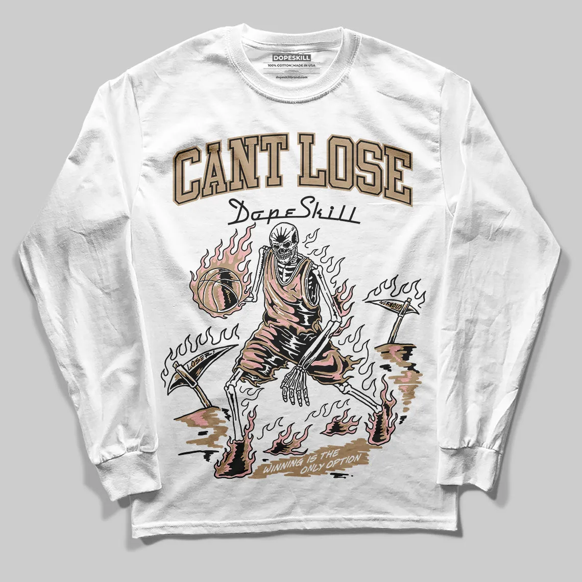 AIR FORCE 1 LINEN DopeSkill Long Sleeve T-Shirt Cant Lose Graphic sold by DopeSkill