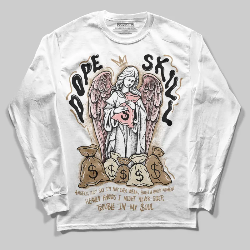 AIR FORCE 1 LINEN DopeSkill Long Sleeve T-Shirt Angels Graphic sold by DopeSkill