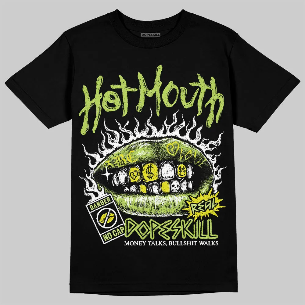 Bright Cactus 13s DopeSkill T-Shirt Hot Mouth Graphic sold by DopeSkill