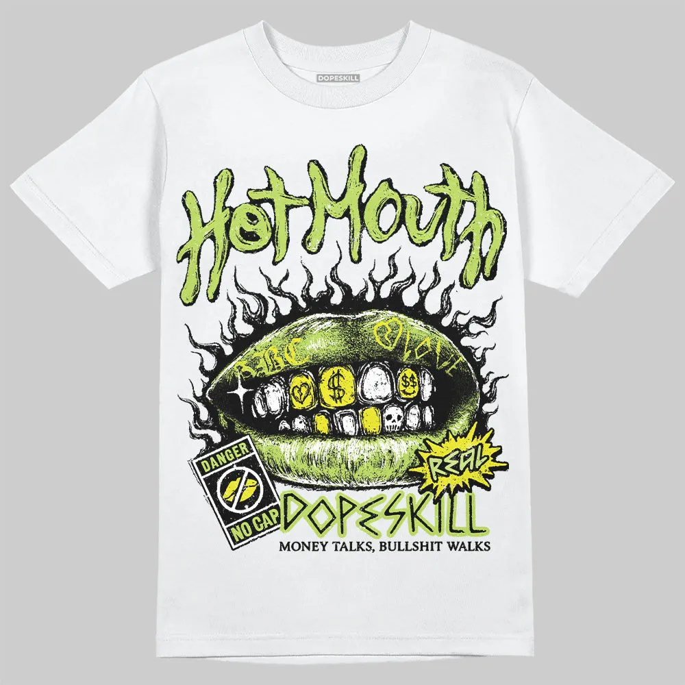 Bright Cactus 13s DopeSkill T-Shirt Hot Mouth Graphic sold by DopeSkill product image thumbnail 2