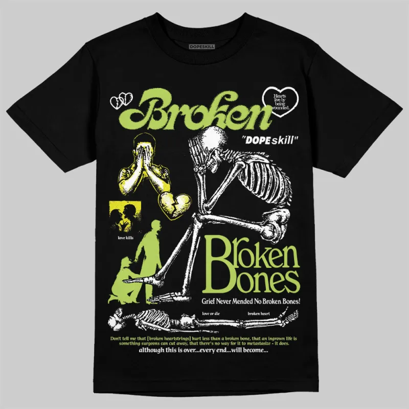 Bright Cactus 13s DopeSkill T-Shirt Broken Bones Graphic sold by DopeSkill