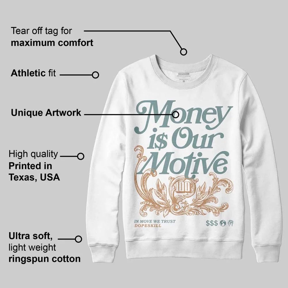 Max 1 Poly Adventure DopeSkill Sweatshirt Money Is Our Motive Typo Graphic sold by DopeSkill product image thumbnail 3
