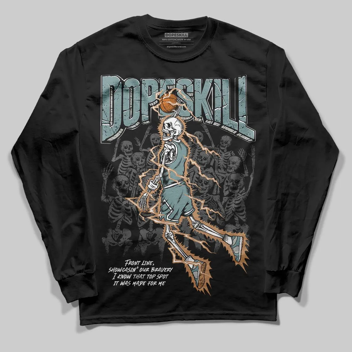 Max 1 Poly Adventure DopeSkill Long Sleeve T-Shirt Thunder Dunk Graphic sold by DopeSkill product image thumbnail 2