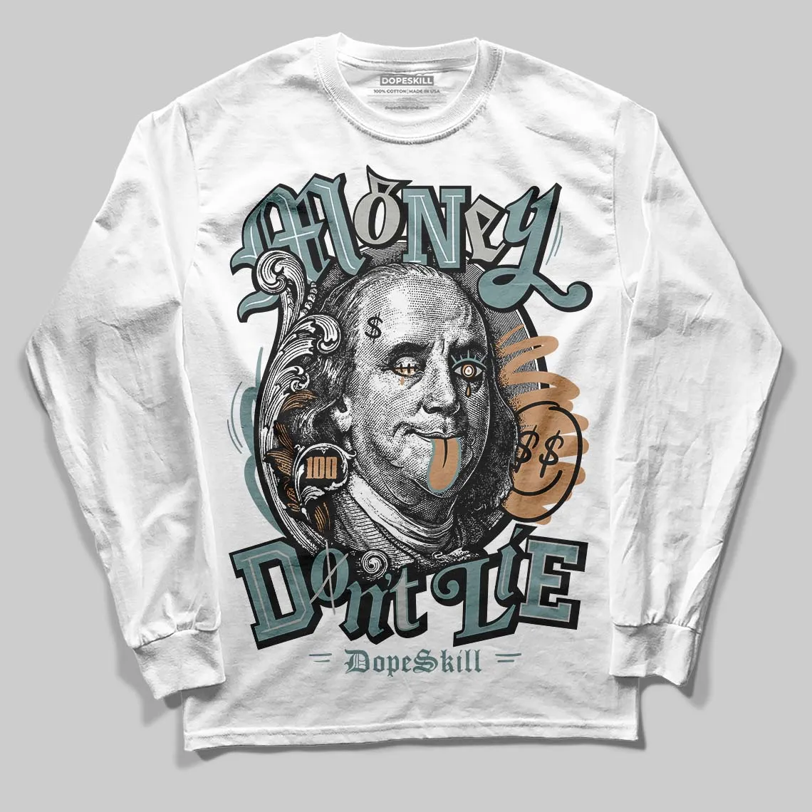 Max 1 Poly Adventure DopeSkill Long Sleeve T-Shirt Money Don't Lie Graphic sold by DopeSkill