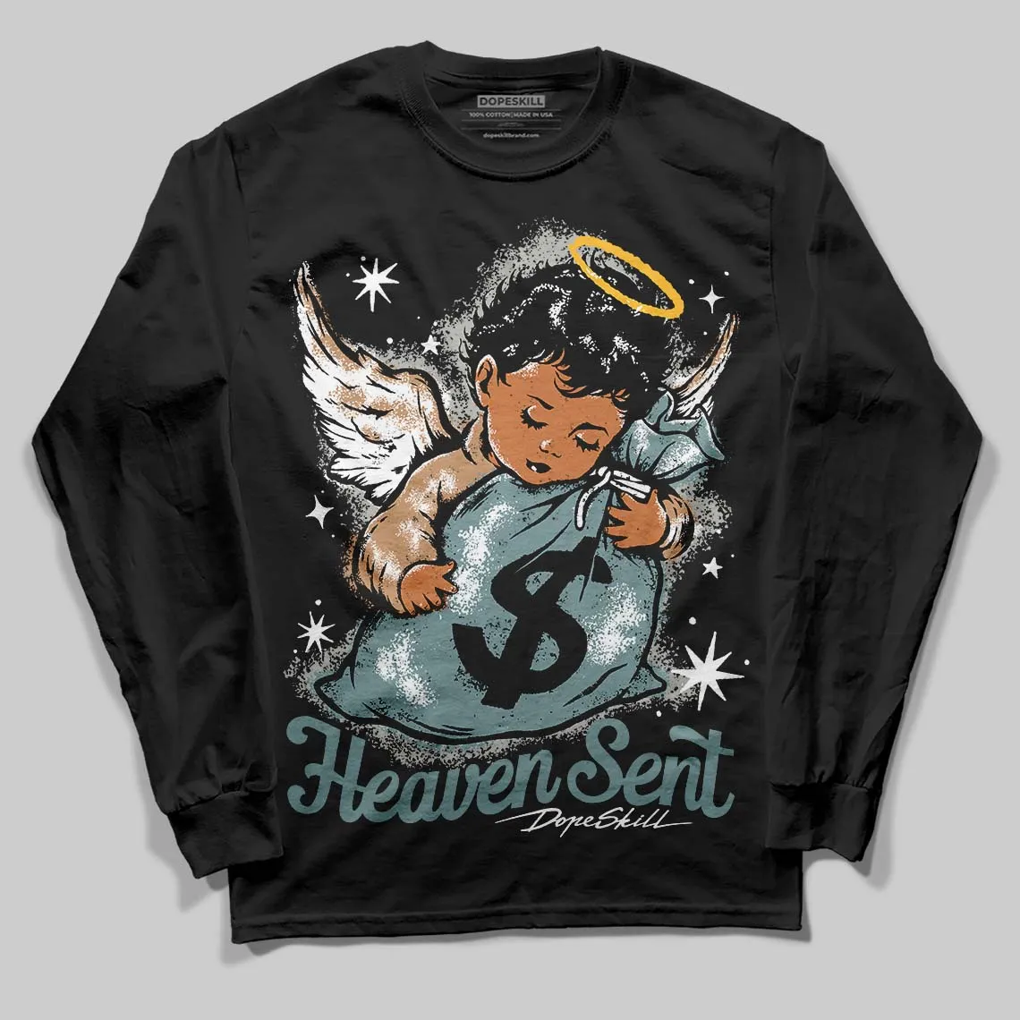 Max 1 Poly Adventure DopeSkill Long Sleeve T-Shirt Heaven Sent Graphic sold by DopeSkill product image thumbnail 2