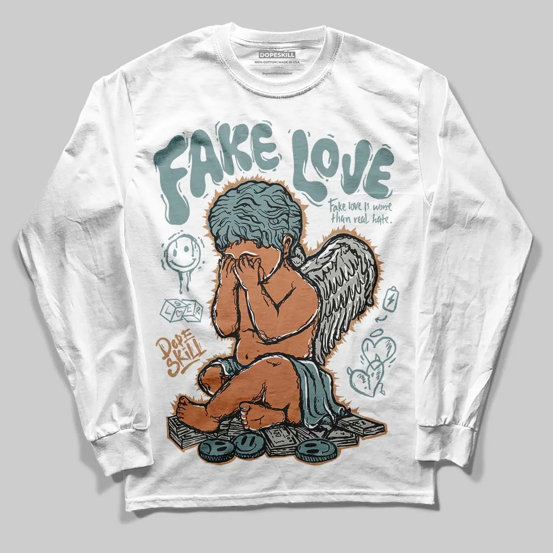 Max 1 Poly Adventure DopeSkill Long Sleeve T-Shirt False Love Graphic sold by DopeSkill
