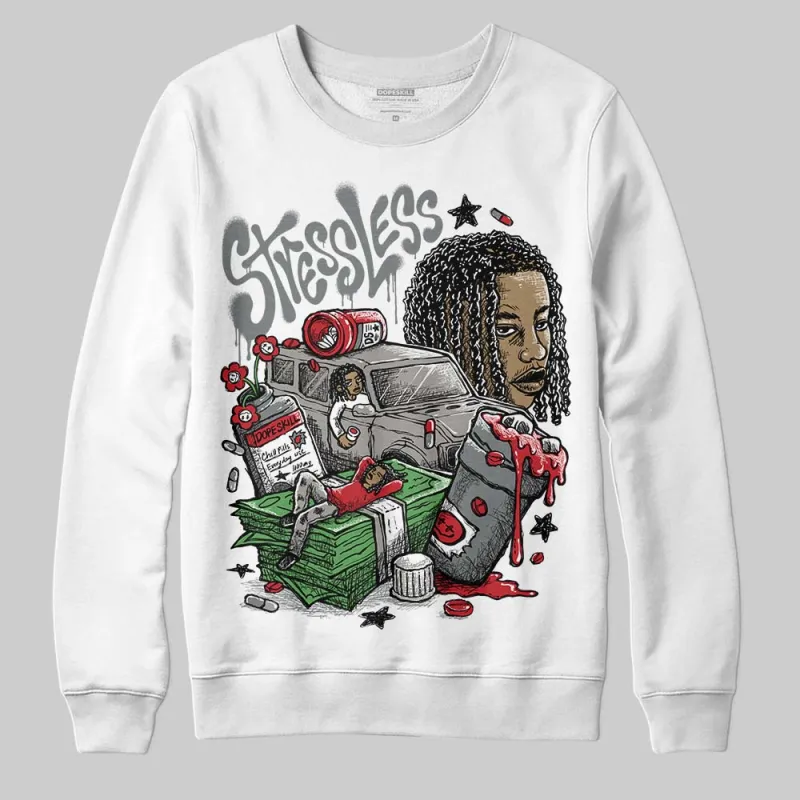 Cool Grey 9s DopeSkill Sweatshirt Stressless Graphic sold by DopeSkill