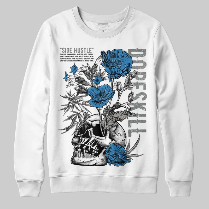 Cool Grey 9s DopeSkill Sweatshirt Side Hustle Graphic sold by DopeSkill