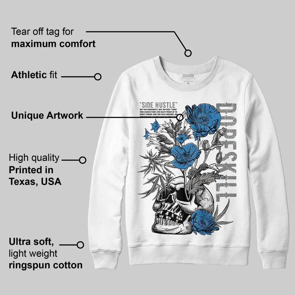 Cool Grey 9s DopeSkill Sweatshirt Side Hustle Graphic sold by DopeSkill product image thumbnail 3