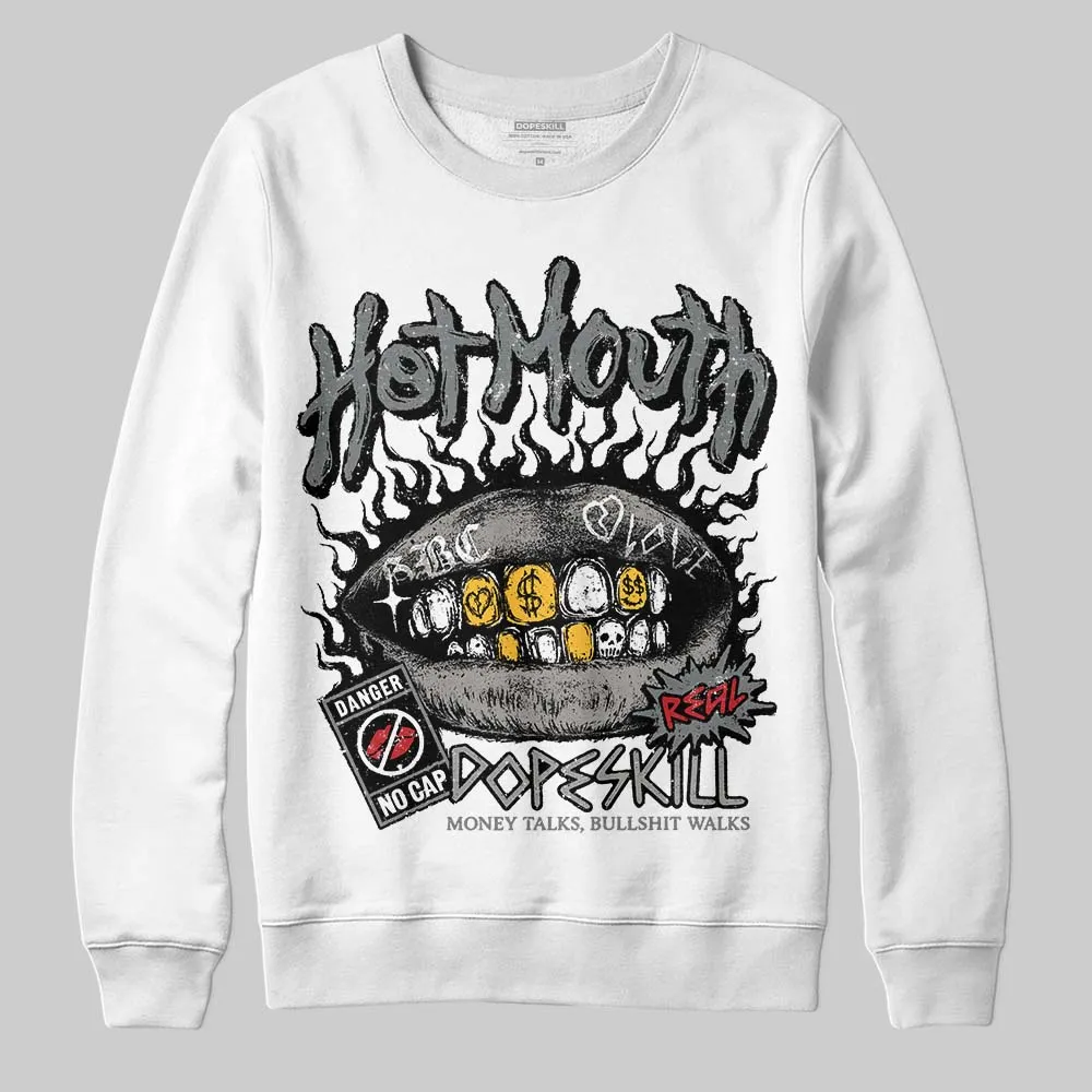 Cool Grey 9s DopeSkill Sweatshirt Hot Mouth Graphic sold by DopeSkill