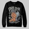 Cool Grey 9s DopeSkill Sweatshirt False Love Graphic sold by DopeSkill