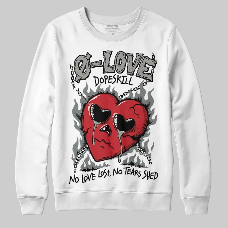 Cool Grey 9s DopeSkill Sweatshirt Crying Heart Graphic sold by DopeSkill