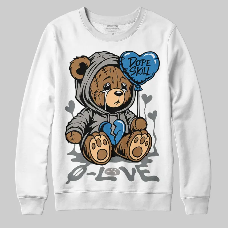 Cool Grey 9s DopeSkill Sweatshirt Broken Bear Graphic sold by DopeSkill