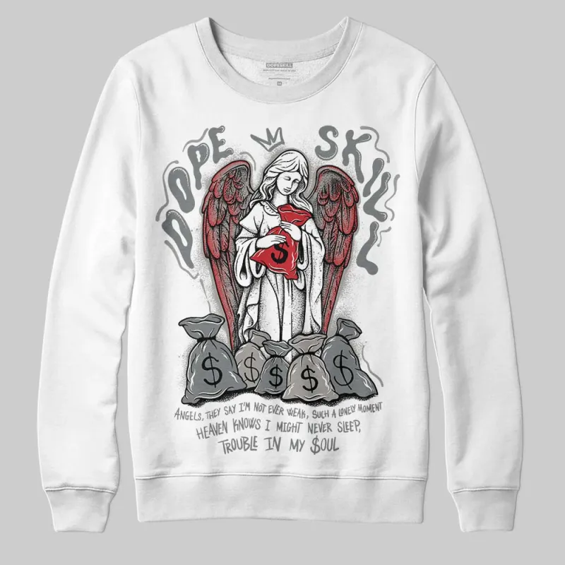 Cool Grey 9s DopeSkill Sweatshirt Angels Graphic sold by DopeSkill