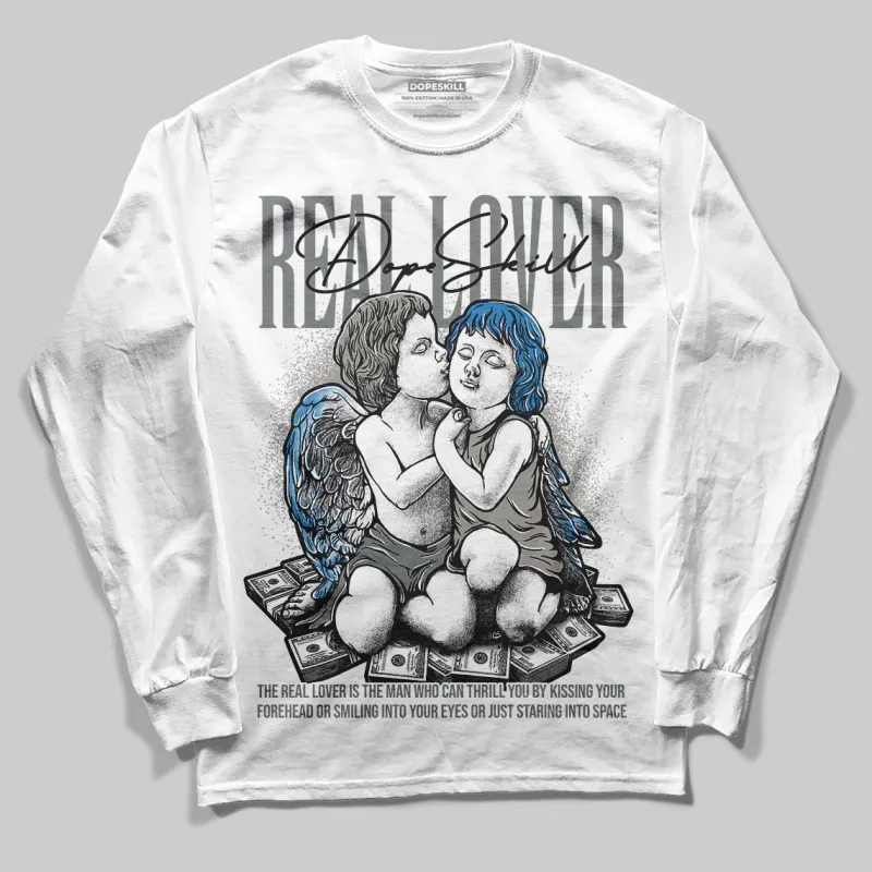 Cool Grey 9s DopeSkill Long Sleeve T-Shirt Real Lover Graphic sold by DopeSkill