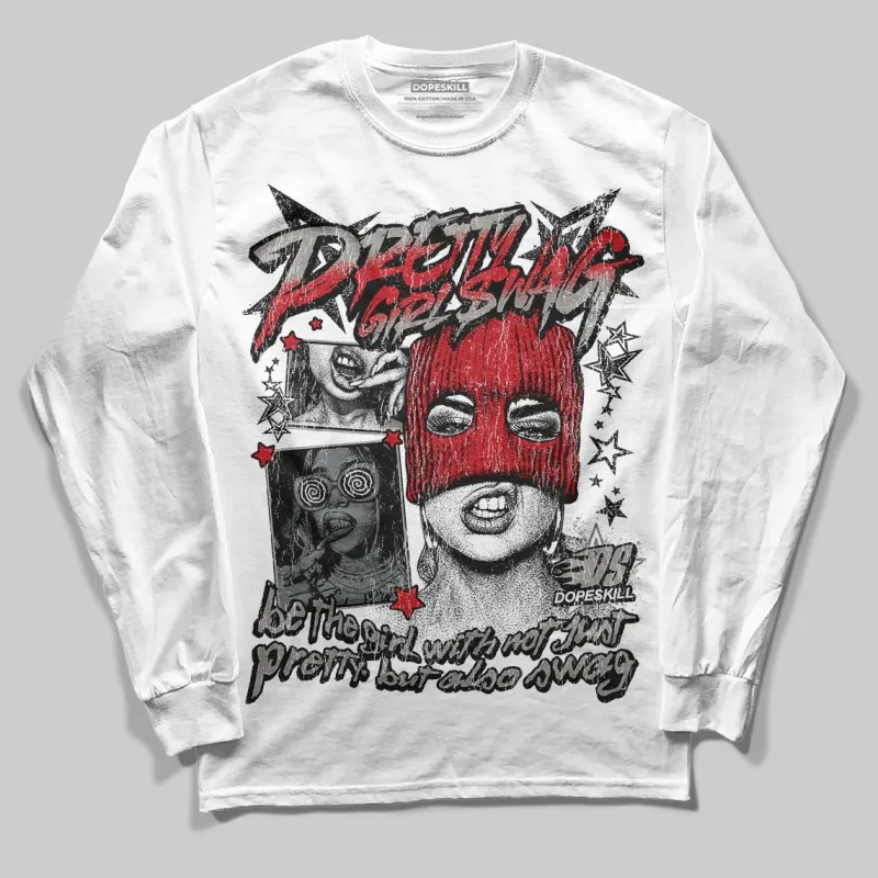 Cool Grey 9s DopeSkill Long Sleeve T-Shirt Pretty Girl Swag Graphic sold by DopeSkill