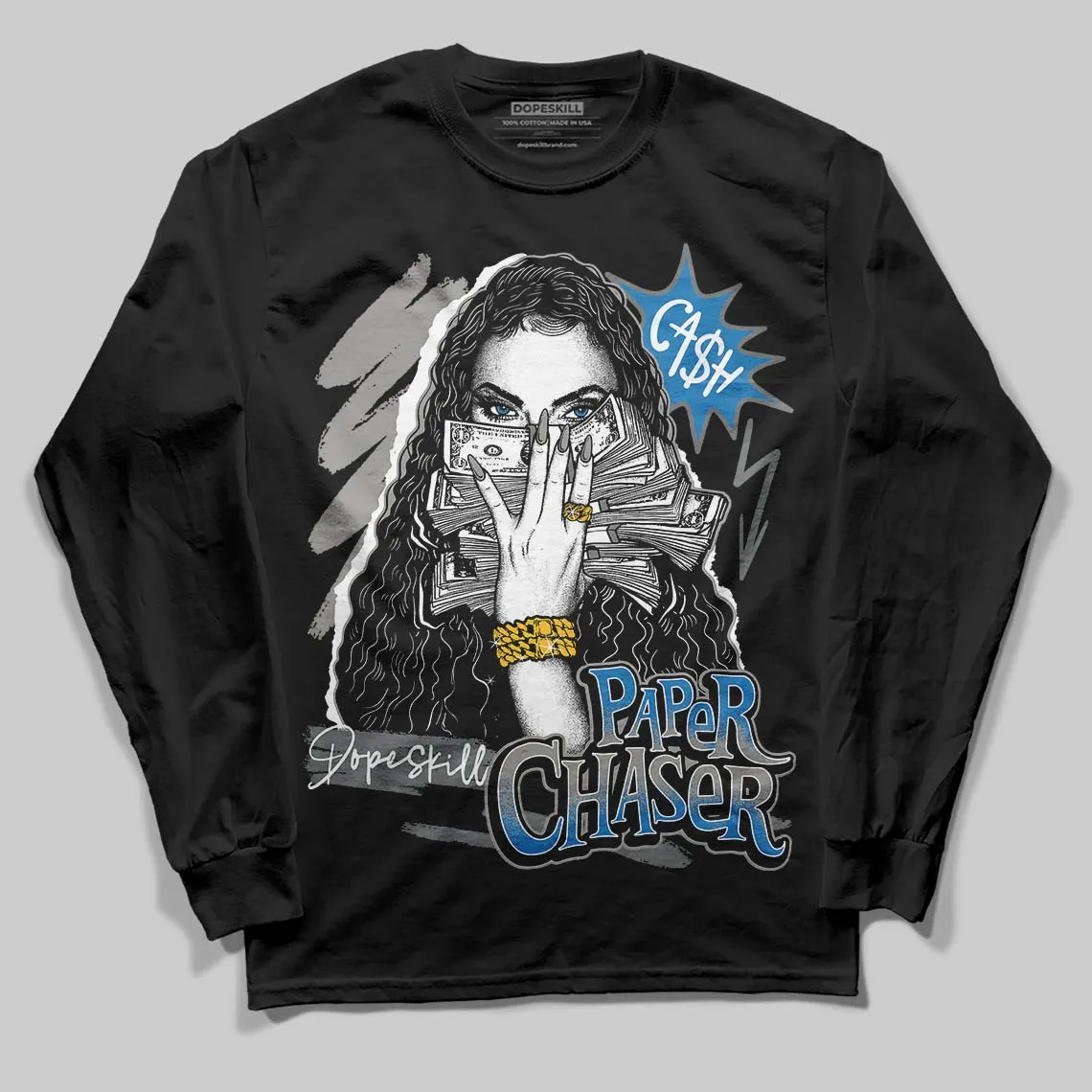 Cool Grey 9s DopeSkill Long Sleeve T-Shirt NPC Graphic sold by DopeSkill product image thumbnail 2