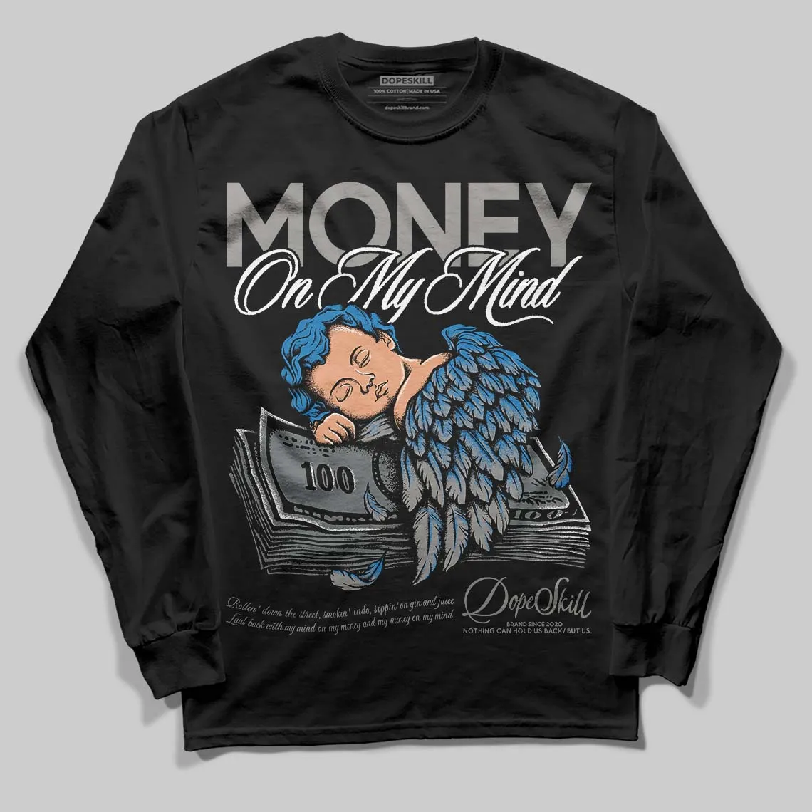 Cool Grey 9s DopeSkill Long Sleeve T-Shirt MOMM Graphic sold by DopeSkill product image thumbnail 2
