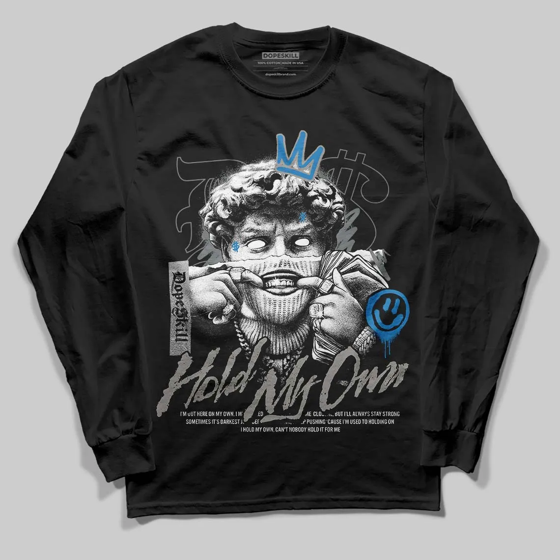 Cool Grey 9s DopeSkill Long Sleeve T-Shirt In My Way Graphic sold by DopeSkill product image thumbnail 2