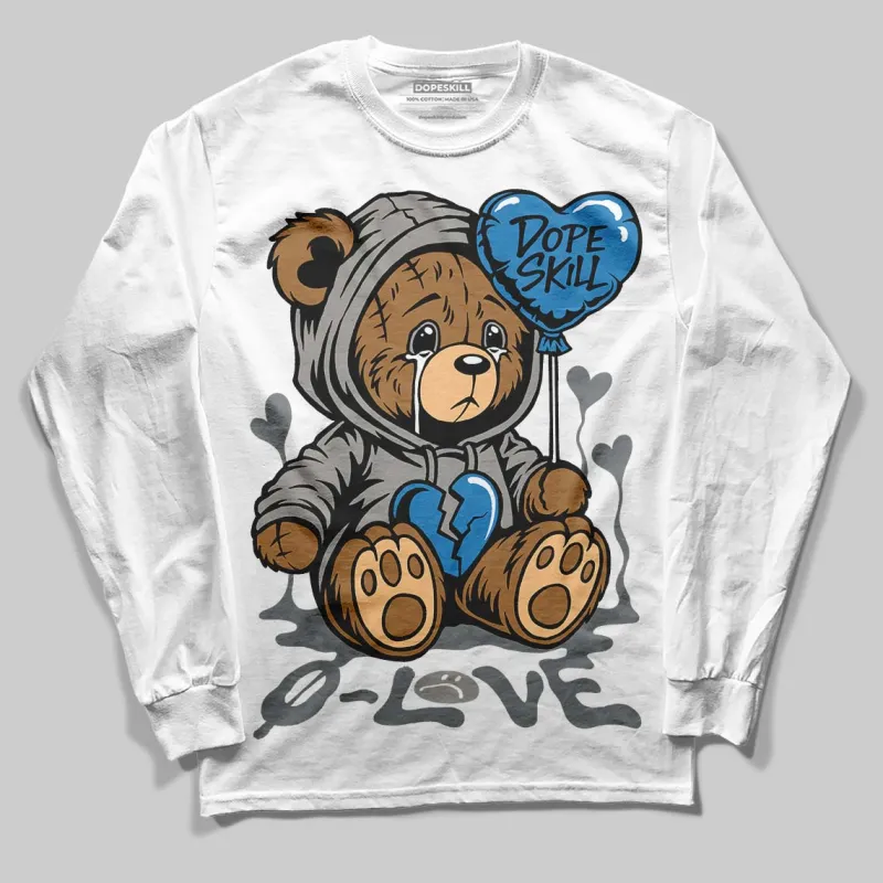 Cool Grey 9s DopeSkill Long Sleeve T-Shirt Broken Bear Graphic sold by DopeSkill