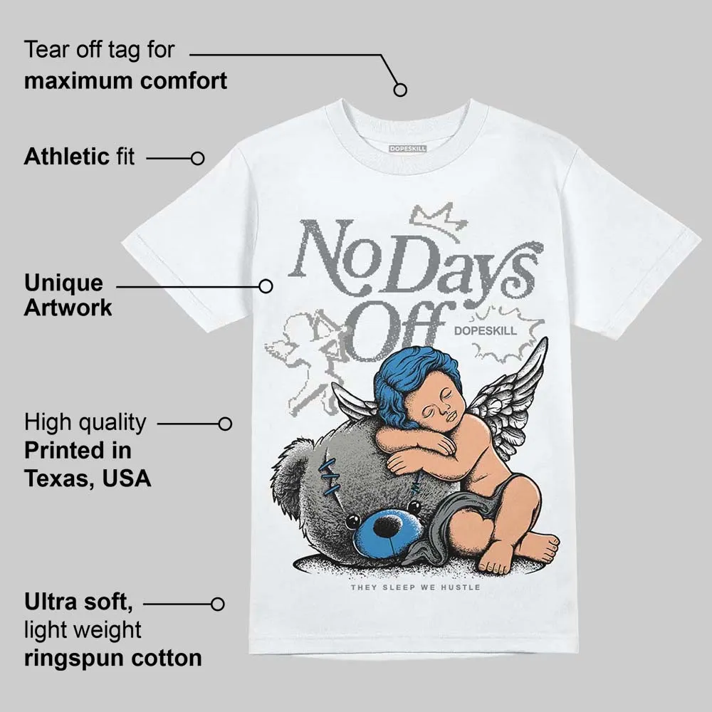 Cool Grey 9s DopeSkill T-Shirt New No Days Off Graphic sold by DopeSkill product image thumbnail 3