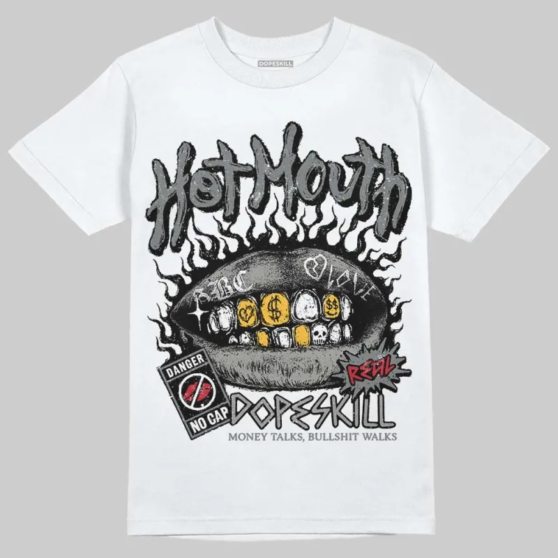 Cool Grey 9s DopeSkill T-Shirt Hot Mouth Graphic sold by DopeSkill