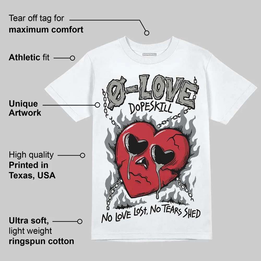 Cool Grey 9s DopeSkill T-Shirt Crying Heart Graphic sold by DopeSkill product image thumbnail 3