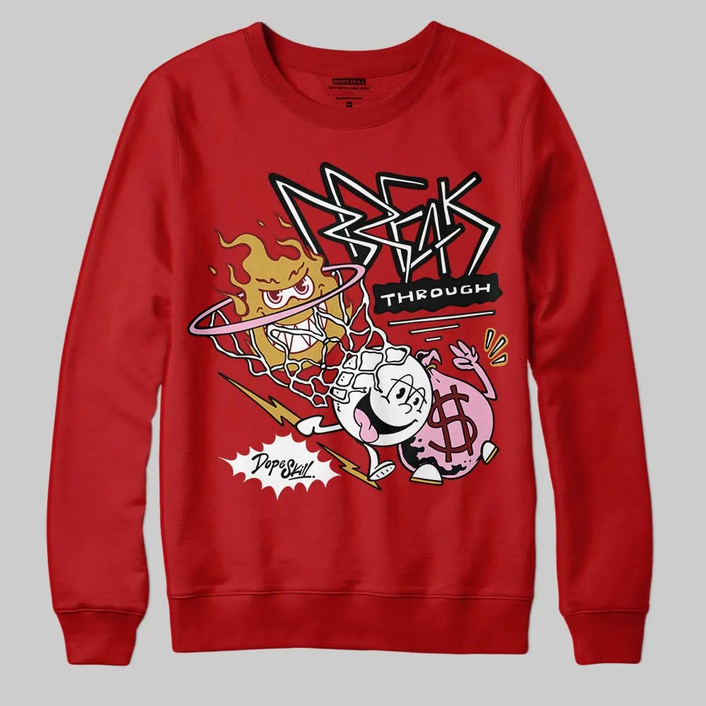 Brick By Brick 4s DopeSkill Sweatshirt Break Through Graphic sold by DopeSkill product image thumbnail 3