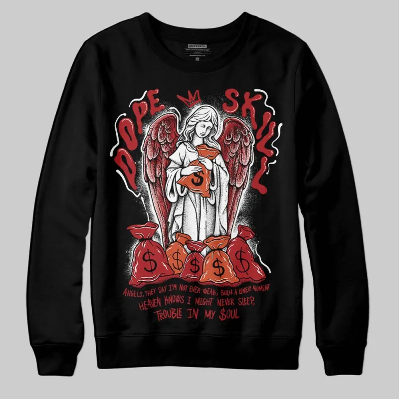 Brick By Brick 4s DopeSkill Sweatshirt Angels Graphic sold by DopeSkill