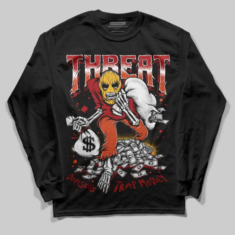 Brick By Brick 4s DopeSkill Long Sleeve T-Shirt Threat Graphic sold by DopeSkill