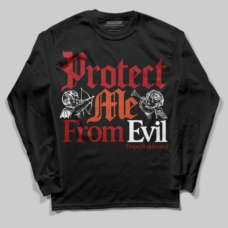 Brick By Brick 4s DopeSkill Long Sleeve T-Shirt Protect Me From Evil Graphic sold by DopeSkill