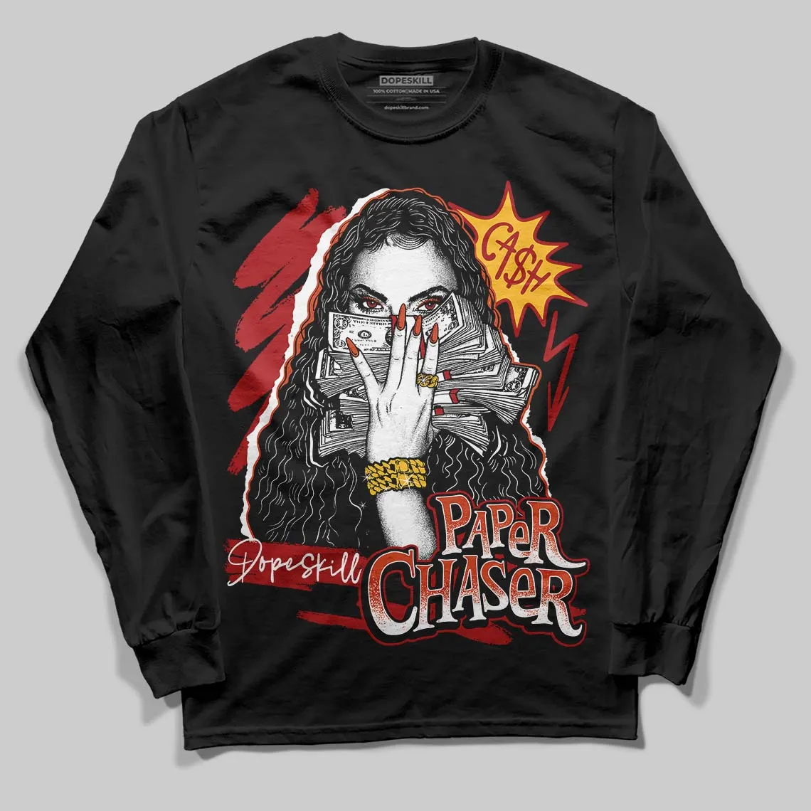 Brick By Brick 4s DopeSkill Long Sleeve T-Shirt NPC Graphic sold by DopeSkill