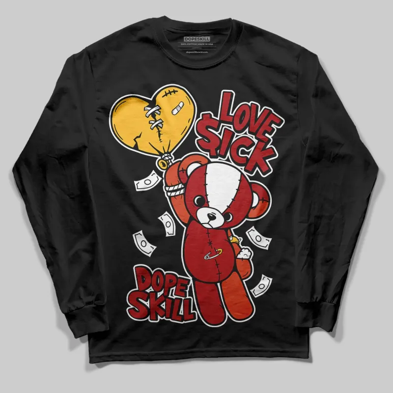 Brick By Brick 4s DopeSkill Long Sleeve T-Shirt Love Sick Graphic sold by DopeSkill