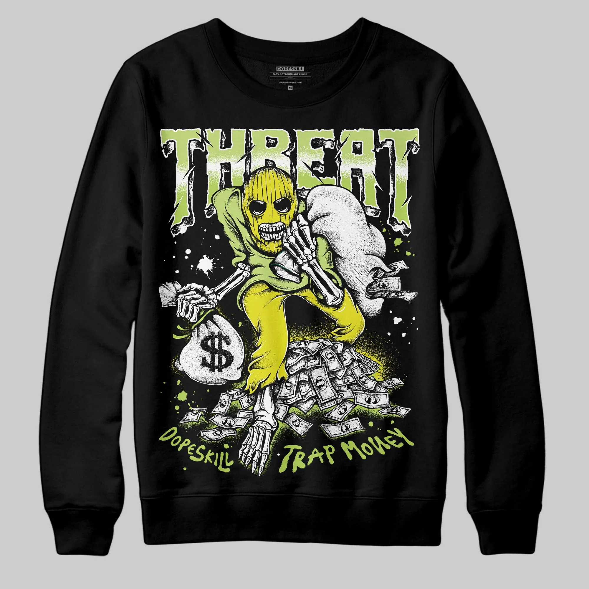 Bright Cactus 13s DopeSkill Sweatshirt Threat Graphic sold by DopeSkill