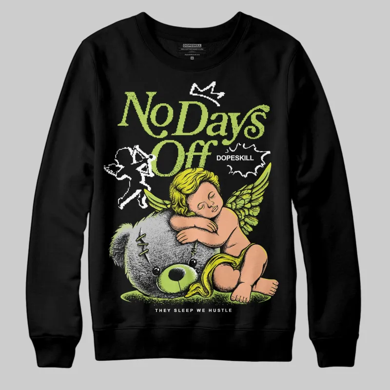 Bright Cactus 13s DopeSkill Sweatshirt New No Days Off Graphic sold by DopeSkill