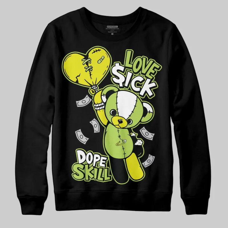 Bright Cactus 13s DopeSkill Sweatshirt Love Sick Graphic sold by DopeSkill
