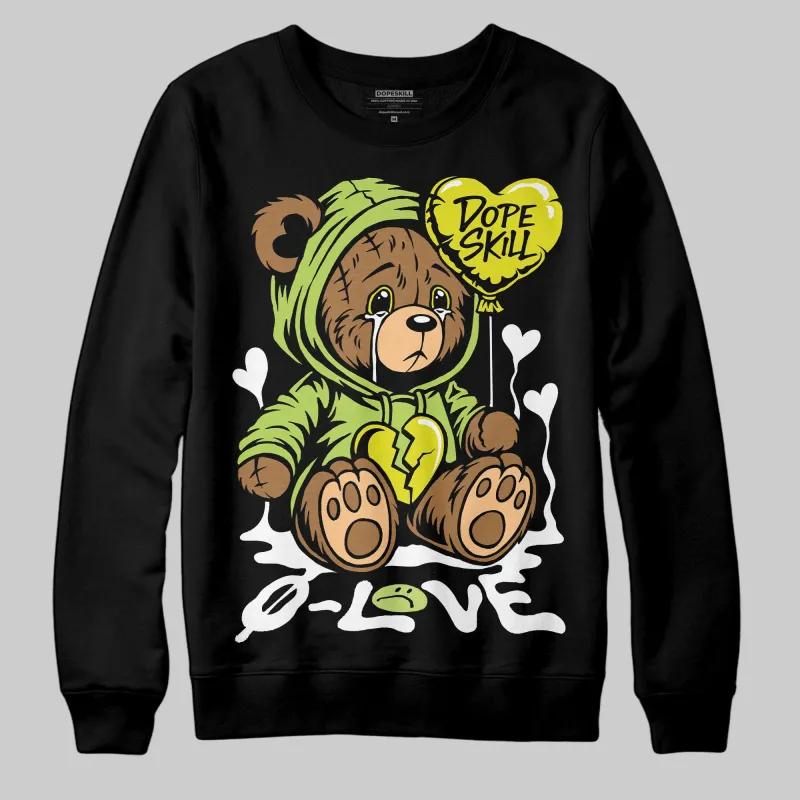Bright Cactus 13s DopeSkill Sweatshirt Broken Bear Graphic sold by DopeSkill