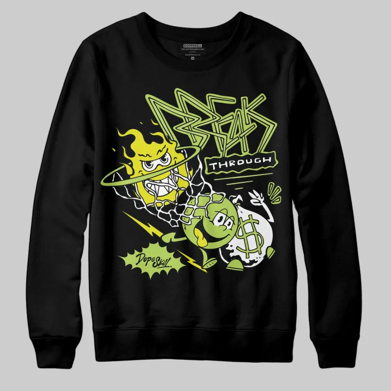 Bright Cactus 13s DopeSkill Sweatshirt Break Through Graphic sold by DopeSkill