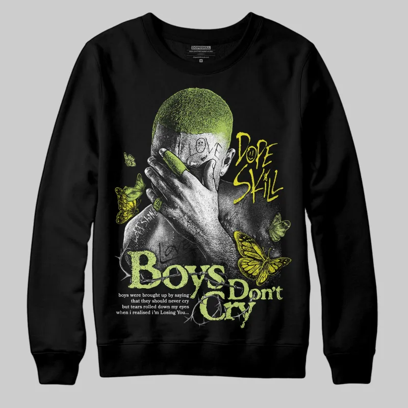 Bright Cactus 13s DopeSkill Sweatshirt Boys Don't Cry Graphic sold by DopeSkill