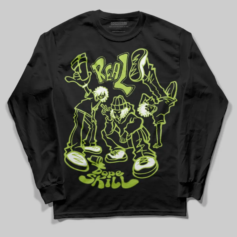 Bright Cactus 13s DopeSkill Long Sleeve T-Shirt Real Y2K Players Graphic sold by DopeSkill