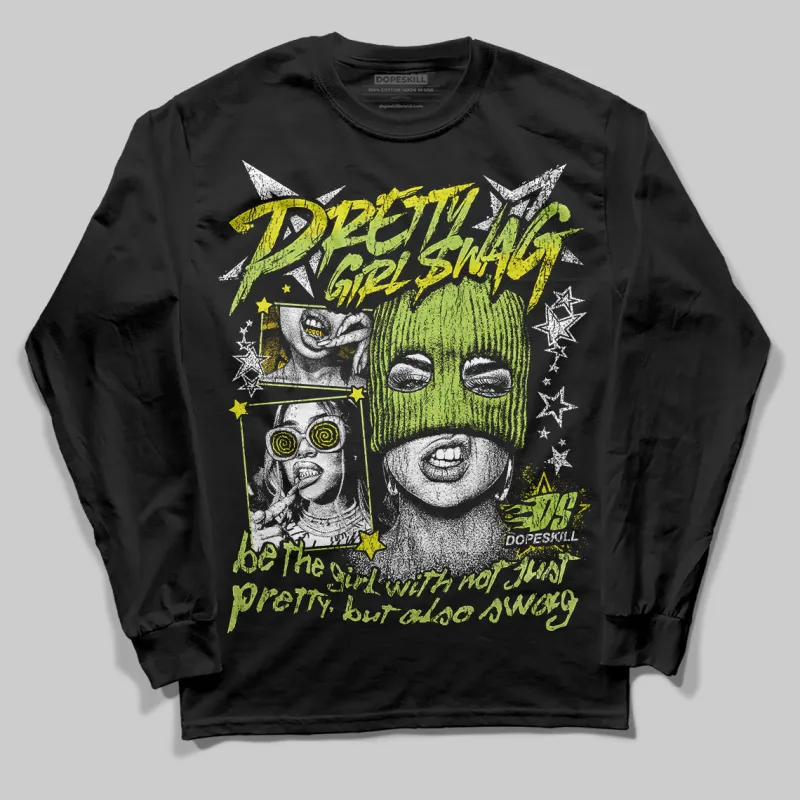 Bright Cactus 13s DopeSkill Long Sleeve T-Shirt Pretty Girl Swag Graphic sold by DopeSkill