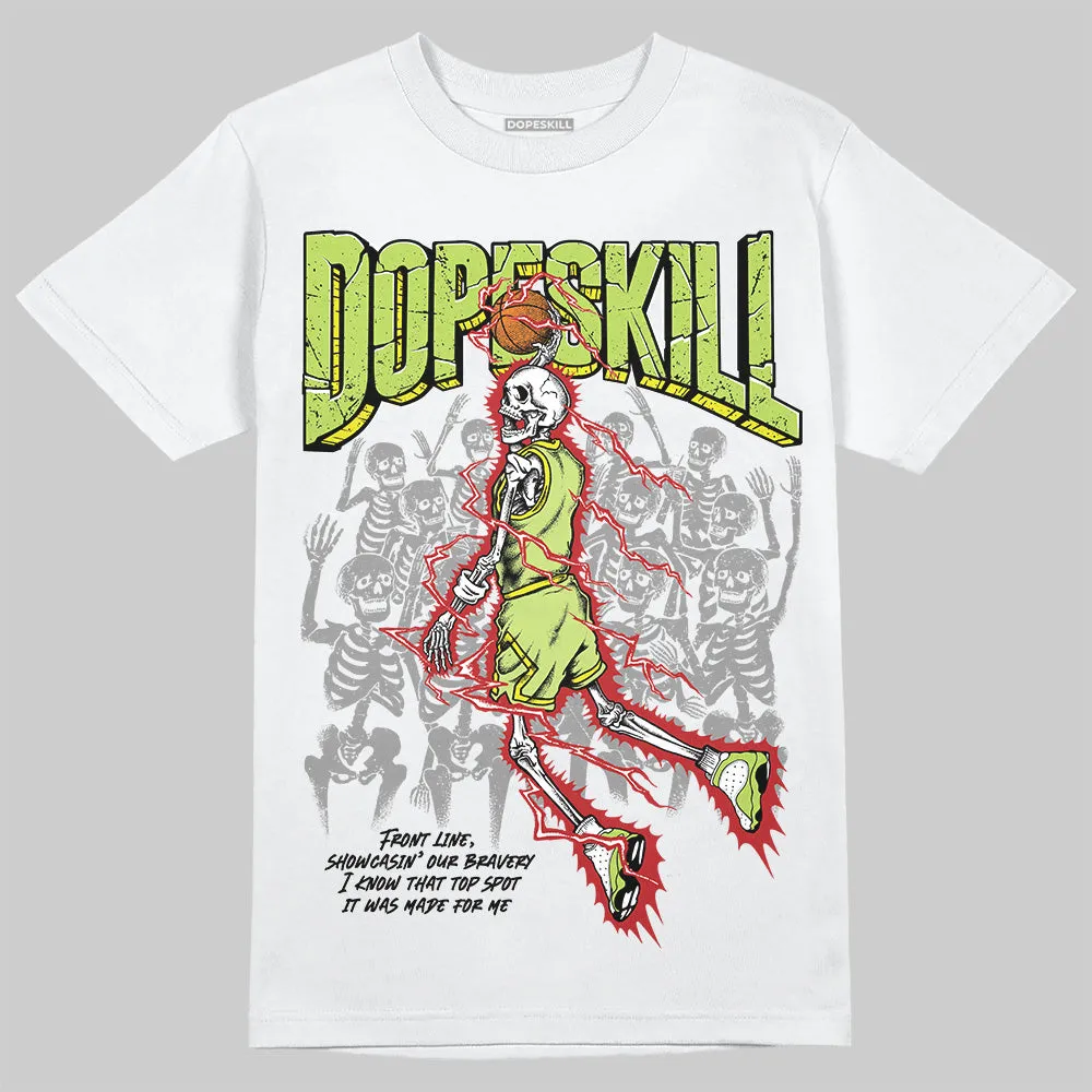Bright Cactus 13s DopeSkill T-Shirt Thunder Dunk Graphic sold by DopeSkill product image thumbnail 2