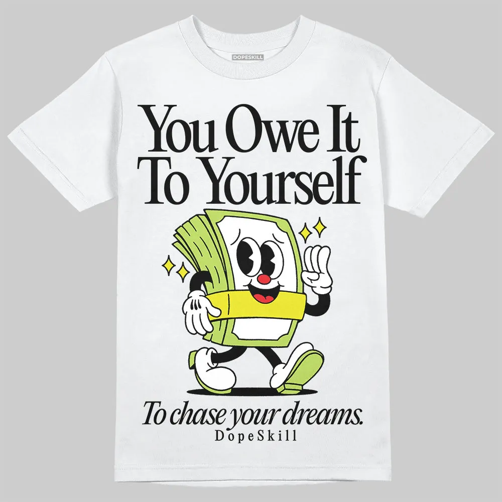 Bright Cactus 13s DopeSkill T-Shirt Owe It To Yourself Graphic sold by DopeSkill product image thumbnail 2