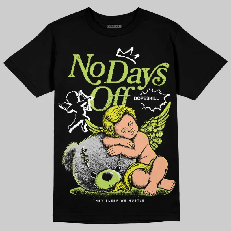 Bright Cactus 13s DopeSkill T-Shirt New No Days Off Graphic sold by DopeSkill