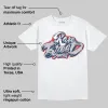 Summit White Navy 4s DopeSkill T-Shirt Rare Breed Type Graphic sold by DopeSkill