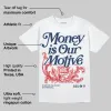 Summit White Navy 4s DopeSkill T-Shirt Money Is Our Motive Typo Graphic sold by DopeSkill