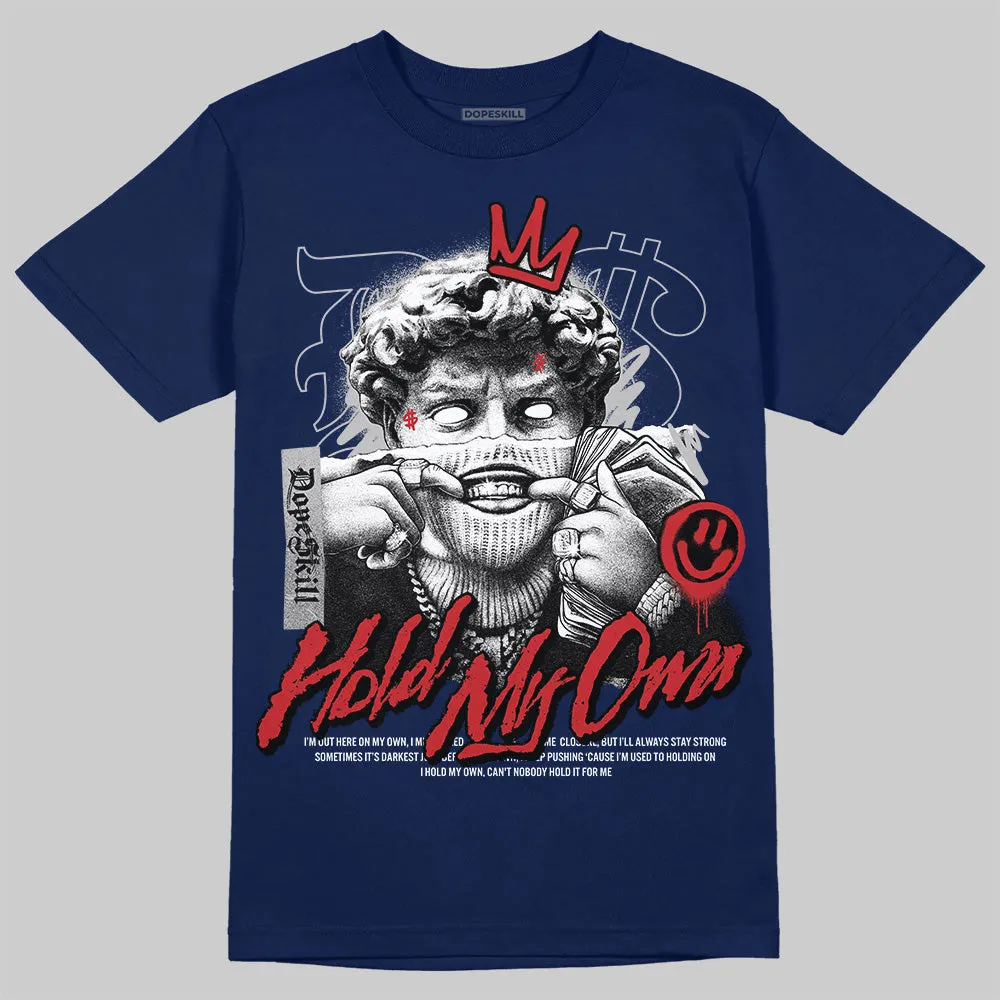 Summit White Navy 4s DopeSkill T-Shirt In My Way Graphic sold by DopeSkill product image thumbnail 3