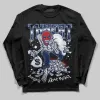 Summit White Navy 4s DopeSkill Long Sleeve T-Shirt Threat Graphic sold by DopeSkill