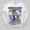Summit White Navy 4s DopeSkill Long Sleeve T-Shirt Threat Graphic sold by DopeSkill